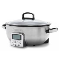 Elektrische wok Stainless Steel 5.6L - thumbnail