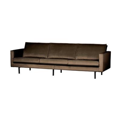 WOOOD Rodeo 3-zits bank velvet Taupe