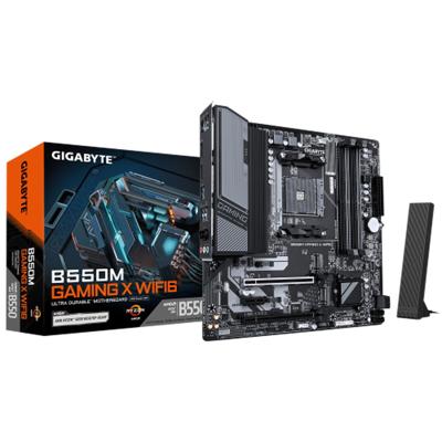 Moederbord AMD Gigabyte B550M GAMING X WIFI6 Moederbord AMD Gigabyte B550M GAMING X WIFI6