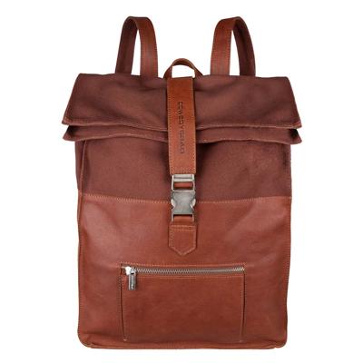 Cowboysbag 15,6 inch leren rugzak Hunter cognac Cowboysbag 15,6 inch leren rugzak Hunter cognac
