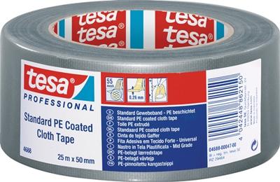 tesa 04688-00047-00 Reparatietape tesa Professional Zilver (l x b) 25 m x 50 mm 1 stuk(s)