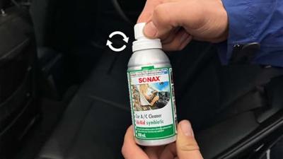 SONAX aircoreiniger "klimapowercleaner airaid". ac cleaner green lemon 100ml