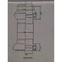 Tecora e balhoofdstel1 1/8 inch draad cartr alu 30.0 conus gepolijst - thumbnail