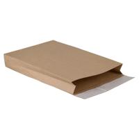 Kraftpapier verzendzakken bruin 300 x 80 x 430 mm 100 gram/m2 - thumbnail