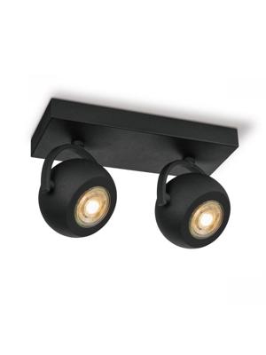 Home sweet home nop 2L ↔ 23 cm LED opbouwspot zwart