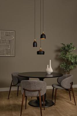 Lucide CHAYANNE - Hanglamp - Ø 30 cm - 3xE14 - Zwart