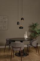 Lucide CHAYANNE - Hanglamp - Ø 30 cm - 3xE14 - Zwart - thumbnail