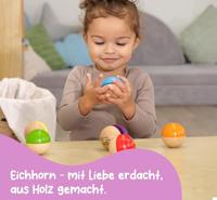 Eichhorn houten muziekballen 6 stuks - thumbnail