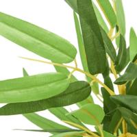 Kunstplant bamboe 552 bladeren 120 cm groen - thumbnail