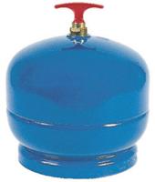 Sievert Gasfles 2kg gevuld, met kraan en haak - 201200 201200 - thumbnail