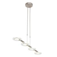 Steinhauer RVS led kantoor lampTuround - 3512ST - thumbnail