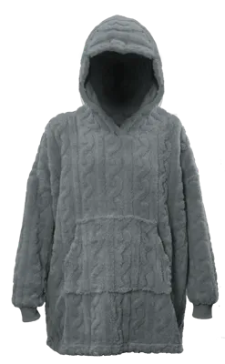 Hoodie Pleun Dark Grey One Size