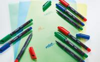 Permanente markeerstift Stabilo OHPen Zwart 10 Onderdelen - thumbnail