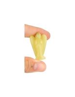 Edelsteen Engel Olijf Jade (35 mm) - thumbnail