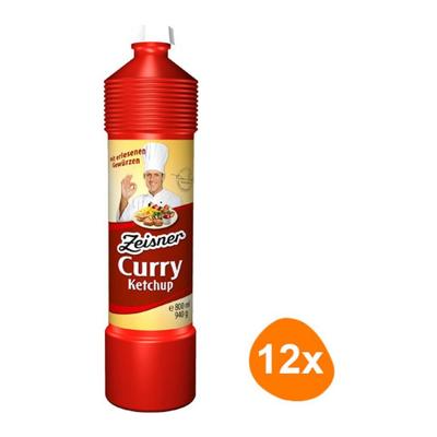 Zeisner - Curry ketchup - 12x 800ml Zeisner - Curry ketchup - 12x 800ml