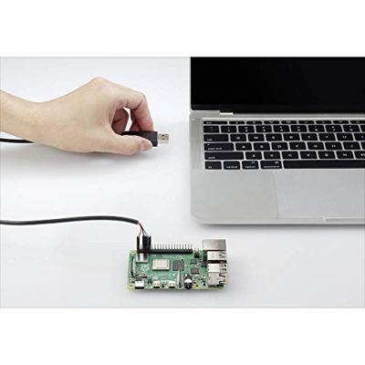 Renkforce USB/TTL Jumperkabel Raspberry Pi® [1x USB-A 2.0 stekker - 4x Draadbrug-bus] 1.00 m Zwart