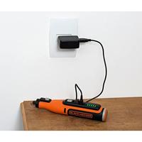 BLACK+DECKER BCRT8IK 7.2V Multigereedschap met 52 accessoires in koffer - BCRT8IK-XJ - thumbnail