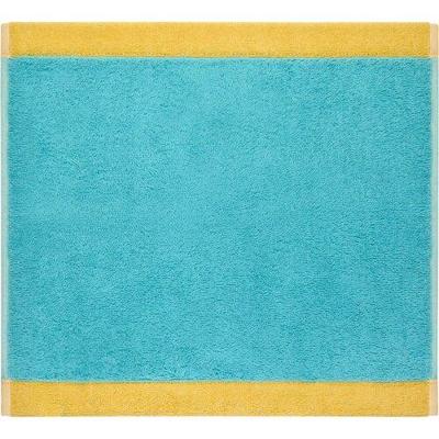 Cawö Cawo Lifestyle Splash Doubleface 7071 Gezichtsdoekje 30x30 türkis/apricot