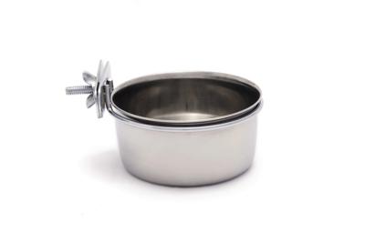 Rvs coop cups met houder en schroefdraad - 12.5 cm Rvs coop cups met houder en schroefdraad - 12.5 cm