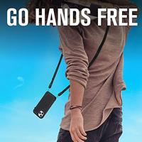 Catalyst Stick On Wallet & Shoulder Strap Bundle Stealth Black - thumbnail