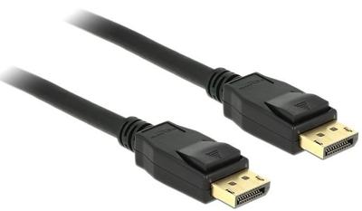 Delock 83805 DisplayPort-kabel DisplayPort Aansluitkabel DisplayPort-stekker, DisplayPort-stekker 1.00 m Zwart Vergulde steekcontacten Delock 83805 DisplayPort-kabel DisplayPort Aansluitkabel DisplayPort-stekker, DisplayPort-stekker 1.00 m Zwart Vergulde steekcontacten