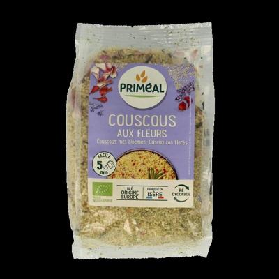Primeal Couscous met bloemen bio 300 Gram Primeal Couscous met bloemen bio 300 Gram