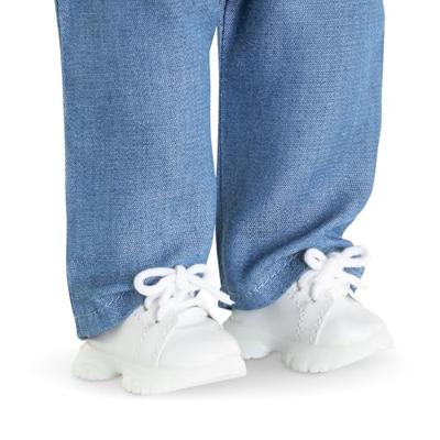 Corolle witte sneakers voor poppen, 36cm
