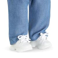 Corolle witte sneakers voor poppen, 36cm - thumbnail