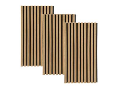 HOME DELUXE Akoestische wandpanelen Sonic (3 x 80 x 40 cm, Oiled Oak)