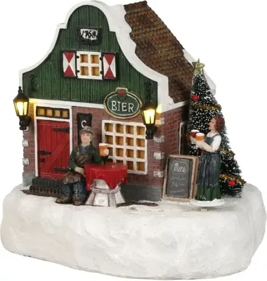 Kerstfiguur Village Pub Luville - Luville