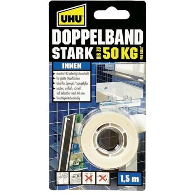UHU 46855 Dubbelzijdige tape UHU (l x b) 1.5 m x 19 mm 1 stuk(s) UHU 46855 Dubbelzijdige tape UHU (l x b) 1.5 m x 19 mm 1 stuk(s)