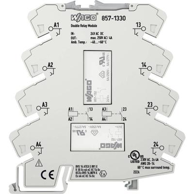 WAGO 857-1330 Relaismodule 25 stuk(s)