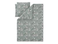 LIVARNO Satijnen dekbedovertrek 200 x 200 cm (Groen) - thumbnail