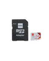 HEMA Micro SD geheugenkaart 64GB - thumbnail