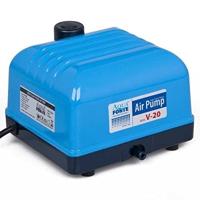 AquaForte Originele set luchtpomp Hailea V20, 9l/min bij 1,2m, incl. 4 stenen en 25m 4/6 slang - thumbnail