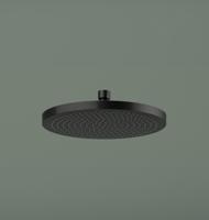 Hotbath Ace Hoofddouche - Ø23cm - rond - zwart geborsteld PVD AC104MBP - thumbnail