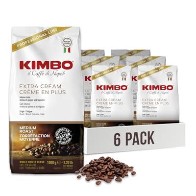 Kimbo Espresso Bar Extra Cream - koffiebonen - 1 kilo