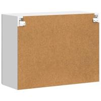 Keukenbovenkast met glazen deur Porto betongrijs - thumbnail