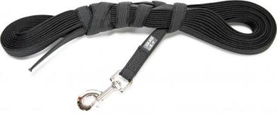 Lange lijn hond - Antislip - 14mm x 10m - Zwart Lange lijn hond - Antislip - 14mm x 10m - Zwart