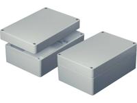 Axxatronic AS082 Universele behuizing 120 x 80 x 60 Aluminium Grijs (RAL 7032) 1 stuk(s) - thumbnail