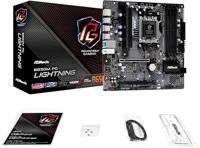 ASRock B650M PG Lightning Moederbord Socket AMD AM5 Vormfactor Micro-ATX Moederbord chipset AMD® B650 - thumbnail