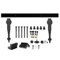 Intersteel Schuifdeursysteem Classic - mat zwart - thumbnail