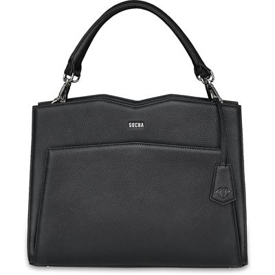 Socha Diamond Edition Shoulder Bag 14"-Black