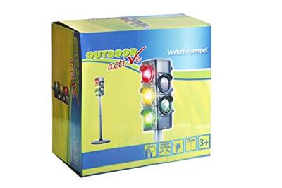 Outdoor actief stoplicht met functie hoogte 75 cm