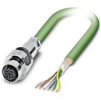 Phoenix Contact 1529768 Sensor/actuator inbouwconnector M12 Aantal polen (sensoren): 5 Bus, inbouw 2.00 m 1 stuk(s) - thumbnail