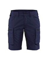Blåkläder Dames Service Short met stretch 71491845 | Marineblauw/Zwart | Maat 42 - 7330509538685 - thumbnail