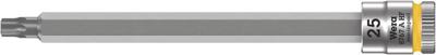 Wera 8767 A HF TORX® Zyklop Bit/dop-combinatie met 1/4" Aandrijving met Vasthoudfunctie, TX 25 x 100 mm - 1 stuk(s) - 05003366001