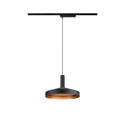SLV Hanglamp voor railLalu 1-fase zwart Ø 24cm - 1010799
