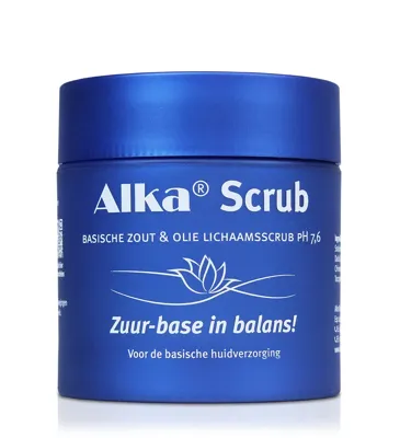 Basische zout en olie scrub - 250 gram