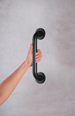 RIDDER wandbeugel 30 cm aluminium zwart